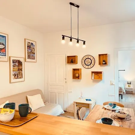 Apartment L'escale Gare - Parking, Machine A Laver & Wi-fi
